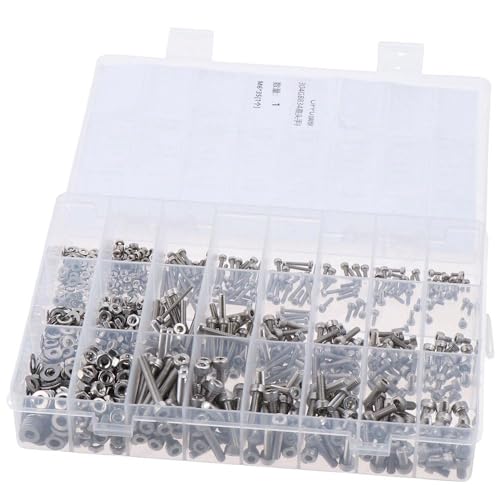 Vis métriques M2 M3 M4 en acier inoxydable pour tous vos assemblages durables (1080 pièces) - 2