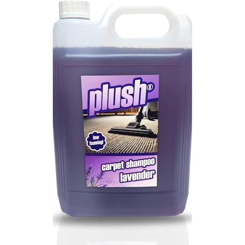 Carpet Shampoo Cleaner & Odour Deodoriser 5L Plush (Lavender)