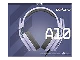 ASTRO A10 Gaming Headset Gen 2, headset med kabel - Over-ear gaming headset med flip-to-mute-mikrofon, 32 mm drivrutiner, kompatibel med Xbox, PC - Czarny