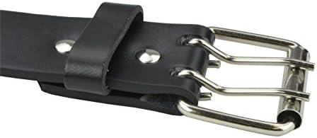 Double Grommet Leather Jeans Belt 