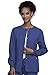 Cherokee Workwear scrub Warm Up Jacket for Women, Galaxy Blue, Small