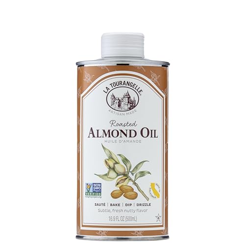 La Tourangelle, Roasted Almond Oil, Artisanal Cooking Oil Rich in