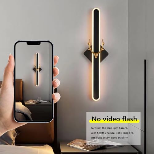 Iluminación de pared LED interior regulable de 2700K-6500K para sala de estar 3