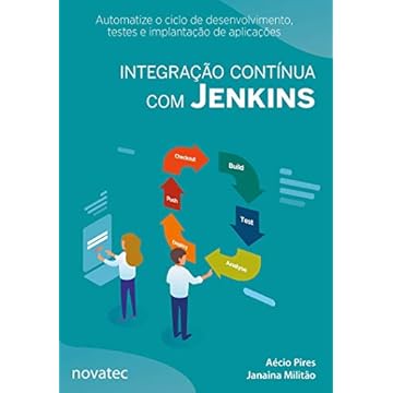 Capa do livro Integração Contínua com Jenkins: Automatize o Ciclo de Desenvolvimento, Testes e Implantação de Aplicações