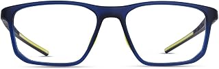 SPECSMAKERS Blue Cut Computer Glasses For Men Women | Anti Glare Blocks, Zero Power| Lightweight | Full Rim Rectangle Fram Price In India