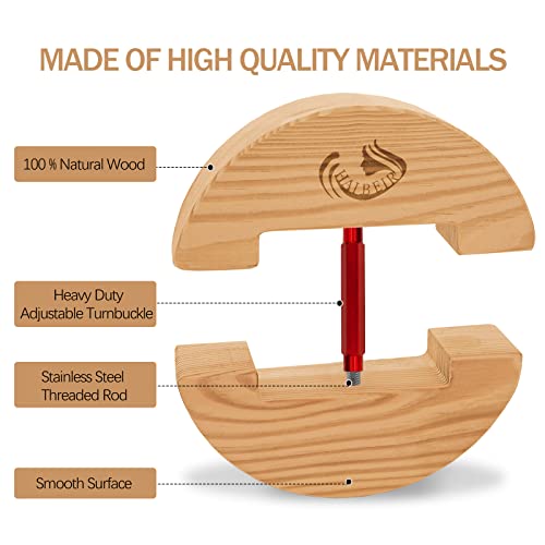 Haibeir Hat Stretcher - Heavy Duty - One Size Fits All Hat & Three Colors Adjust From 6 11/16 To 8 7/8 (Red) #TOP1