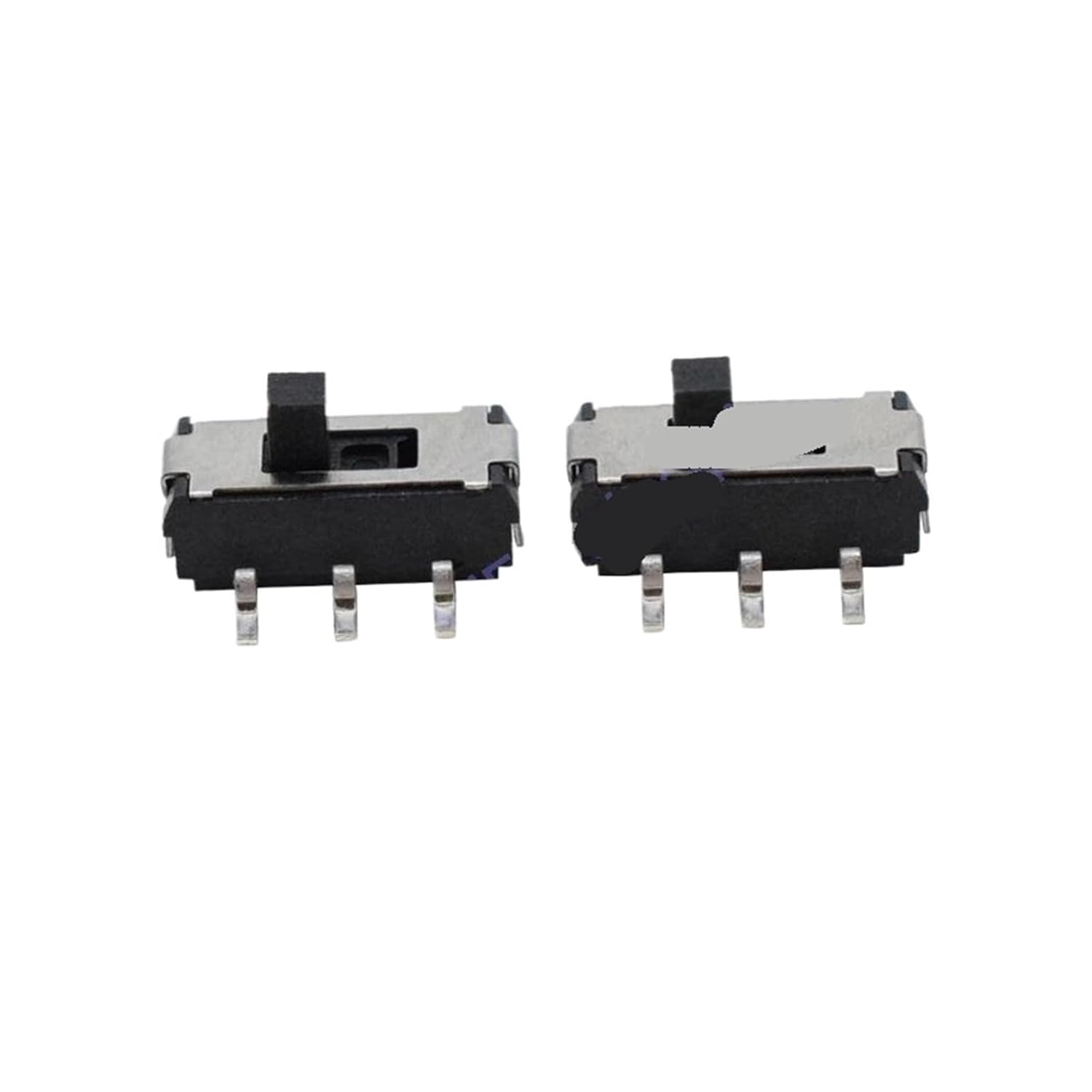 10PCS MSS22D18 Slide Switch 2P2T 6-pin Handle Height 2mm