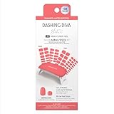 Dashing Diva Glaze Mani Pedi Kit​ - The Vitamin C Glaze - Comes with LED Nail Lamp - Long Lasting, Semicured Gel Nail Strips for Toes & Hands