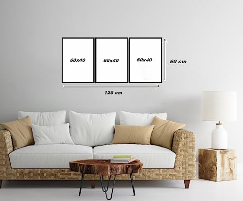 Quadro Decorativo Abstrato Folhagens Coloridas Outono