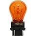 SYLVANIA - 3757A Long Life Miniature - Amber Bulb, Ideal for Parking, Side Marker, and Turn Signal Applications (Contains 2 Bulbs)