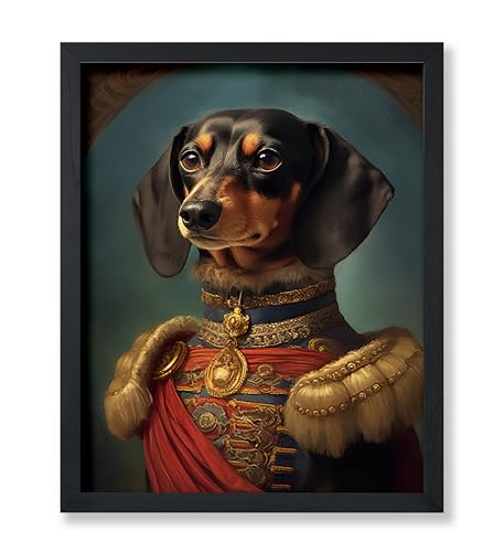 Poster Master Aristocratic Dachshund Poster - Dog Print - Renaissance Art - Dog Breed Art - Gift for...