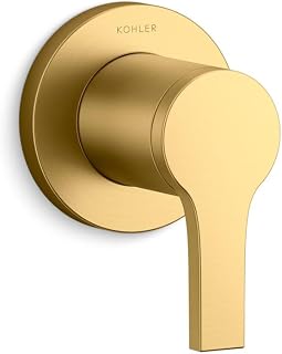 KOHLER T35330-4-2MB, Elate Rite-Temp Valve Trim, Vibrant Brushed Moderne Brass, Premium Bathroom Valve, Easy to Use