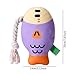 ShengQuanHao Gnaning Dog A Cute Toy Soft Toy with an Interactive Light Occupied Dog for Puppy, Purple