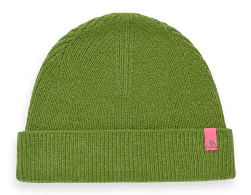 Beanie Scotch & Soda vert pour protéger vos oreilles du froid sans gratter