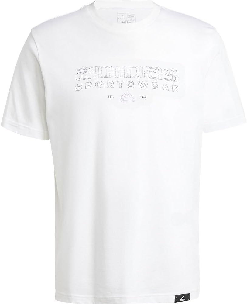 adidas Tech Linear Graphic Tee Men's Short-Sleeved Graphic T-Shirt