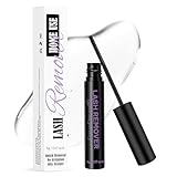 GAQQI Lash Remover for Eyelash Clusters, Eyelash Glue Remover for DIY Lash Extensions, Gentle Oil Texture Formula 5ml - Image 1