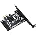 N N.ORANIE PCIe 2.0 x 1 to SATA III 4 Ports Adapter Card Marvell Chipset Non-Raid for IPFS Mining and Adding SATA 3.0 Devices