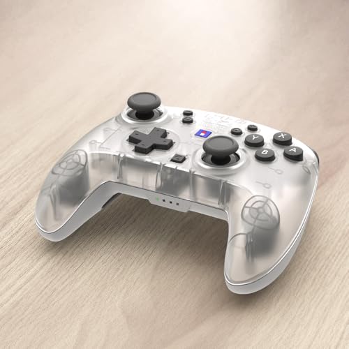 Mando inalámbrico HORIPAD Turbo Blanco Hielo para Nintendo Switch 2 y Switch 2