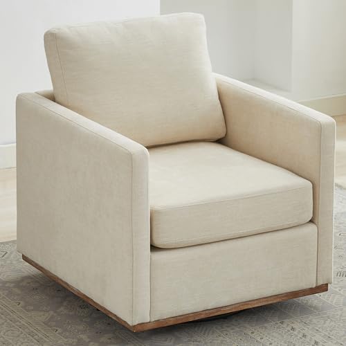 Sillón Plegable Chenille Beige miniatura 5