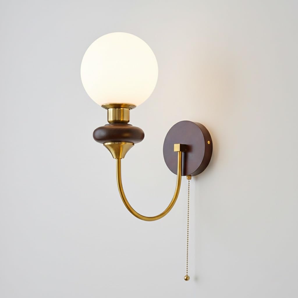 Aplique de pared nórdico ideal para crear luz de acento en tu dormitorio