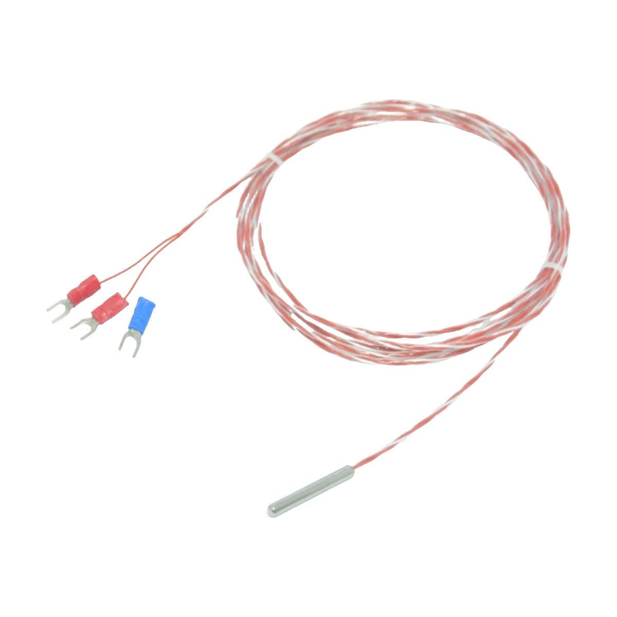 Sensore di temperatura PT100 sistema a tre fili in platino Tipo sonda WZP-pt100(2B level lead 0.5m)