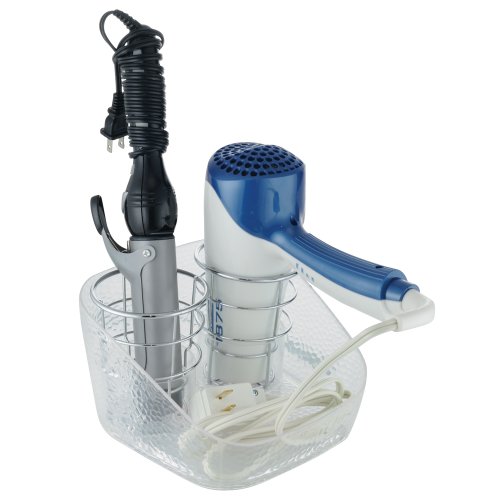 InterDesign ヘア ドライヤー アイロン 収納ホルダー Rain 52450EJ