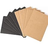 Material de alta calidad: la cubierta suave evita que el papel interior se dañe y la línea interior gruesa / papel en blanco no sangra, es agradable para los ojos y reduce la fatiga visual.