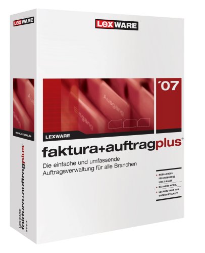 Preisvergleich Produktbild Lexware faktura+auftrag plus 2007 (V 11.0)