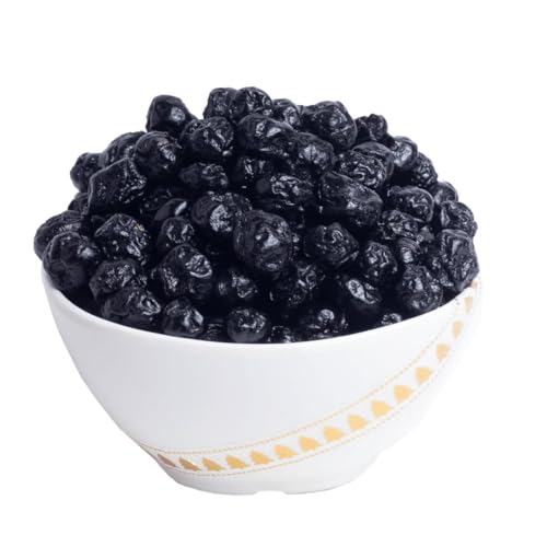 Image of Nutri Herb Dried Blueberries (250gram) | Sweet & Tangy Dehydrated Berries | Antioxidant-Rich, Chewy & Nutritious Snack | Healthy Dried Fruit
