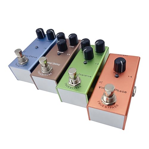 Pédale d'effets de guitare overdrives avec tonalité vive et compacte - 4