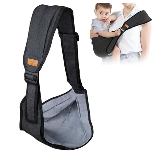 Fascia Porta Bebe,Marsupio Neonato,Per Marsupio Regolabile Porta Bebe Portatile Fascia Neonato Multifunzionale e portatile,Fascia per Neonati Traspirante,Marsupio Neonato 5-36 mesi,fino a 20kg (black)