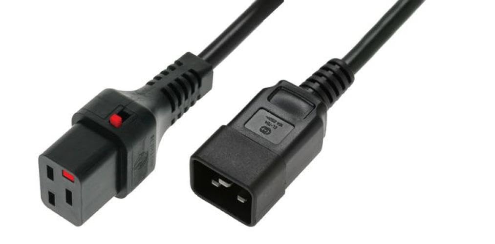 Microconnect IEC Male C20 to C19 IEC Lock Brand