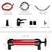 Rdxcv Car Siphon Fluid Transfer Pump, Multi-Use Manual Siphon Pumps for Gas Oil & Fluid Transfer, Portable Hand Inflation Pump Oil Extractor with Air Hose, Car Accessories