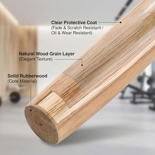 Pieds de canapé en bois naturel de chêne 25 cm pour lit et table - 6