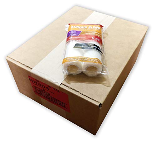 Wooster Brush RR304 4.5 inch Jumbo-Koter Mohair Blend Roller 3/8 inch Nap, 2-Packs, Pack of 12