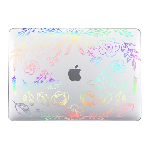 Protege MacBook Air 13 A1466 de golpes funda rígida transparente JZ Case LT9 3