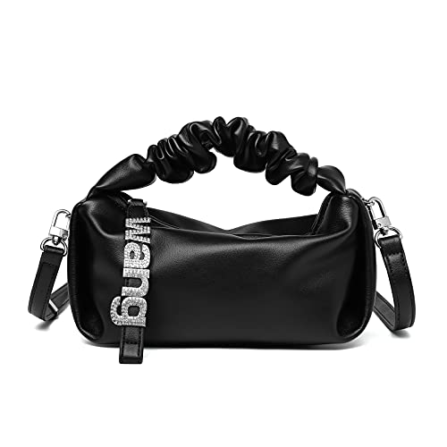 KingTo Kleine Umhängetasche für Damen Weiche Schultertasche Designer Cloud Pouch Handtasche Leichte Clutch Geldbörse Cover