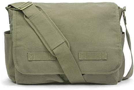 Sweetbriar Classic Messenger Bag - Vintage Canvas Shoulder Bag for All-Purpose Use
