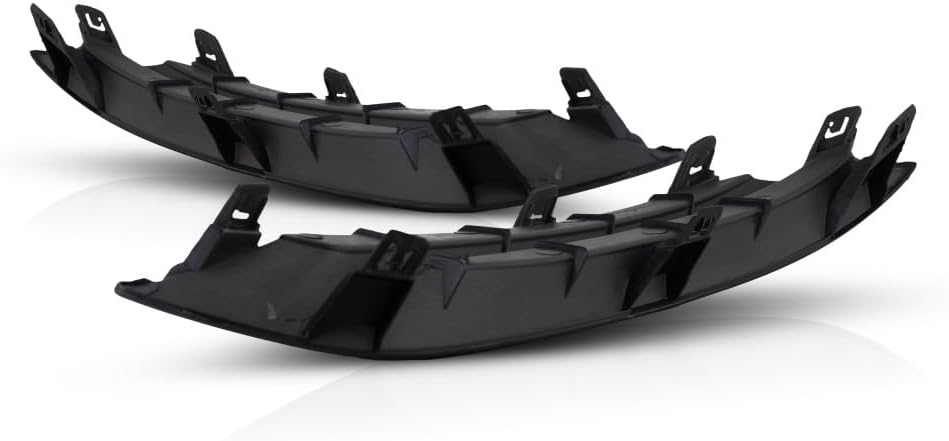 For Nissan Sentra 2013 2014 2015 Fog Light Bezel Pair Driver and Passenger Side NI1038126 + NI1039126