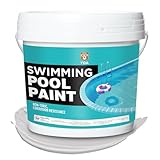 YOA Pool Waterproof Paint, Light Gray, 1 Gallon, Suitable for...