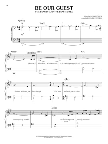 The 40 Most-Streamed Disney Songs | Easy Piano Sheet Music Book for Beginners | Bestselling Disney Songbook for Kids and Adults | Popular Movie Soundtracks Arranged for Easy Piano Players - Image 7