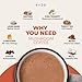 RYZE Mushroom Coffee | 6 Adaptogenic Mushrooms | Instant Coffee | Better Energy, Focus, Digestion, Immunity | Organic USA Grown | Cordyceps, Lion’s Mane, Shiitake, Reishi, Turkey Tail, King Trumpet