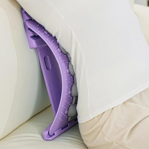 Alivio del dolor de espalda con el estirador lumbar ajustable de cuatro fases para casa 5
