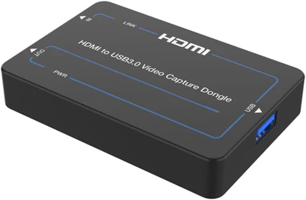DVDO 4K HDMI to USB Audio/Video Capture Dongle with HDMI Loop Out