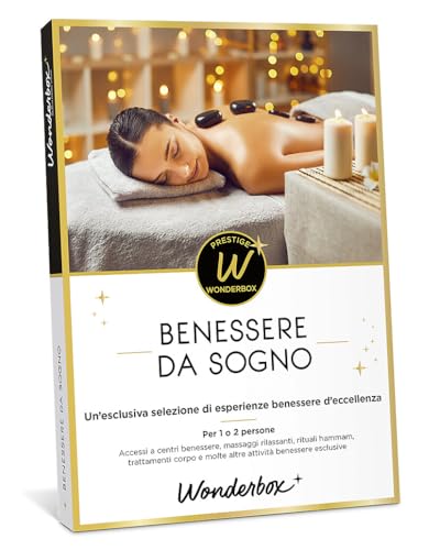 Wonderbox - Cofanetto Regalo - Benessere da Sogno - Centri Benessere, Massaggi...