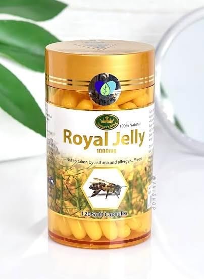 Royal Jelly Nature ’s king royal jelly 1000mg royal jelly supplement 120soft capsules