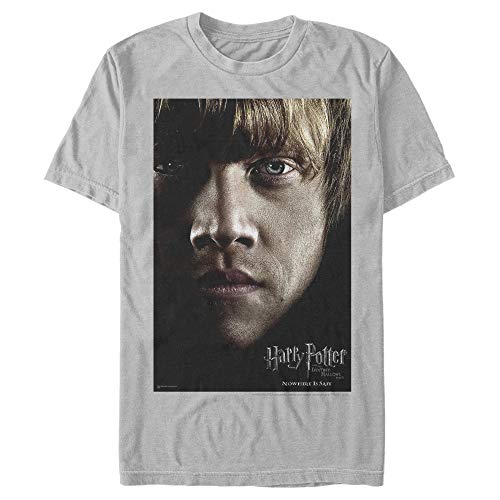 T-shirt Warner Bros homme argenté S : t-shirt de geek officiel pour adultes