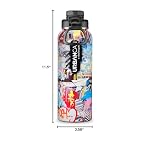 URBANCAN 40 oz Insulated Water Bottle with Straw, Chug & Cap Lids - Image 3