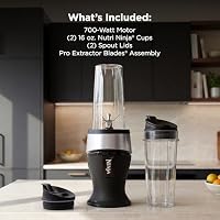 Ninja Fit Compact Personal Blender, 700W, (2) 16oz Cups, QB3001SS — image 6