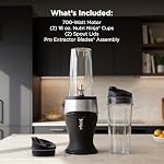 Ninja Fit Compact Personal Blender, 700W, (2) 16oz Cups, QB3001SS - Image 6